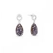 925 Sterling Silver Earrings with Crystals of Swarovski (KCK610616BP)