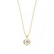 925 Sterling Silver Pendant with Chain with Crystal Crystal of Swarovski (NCG1088SS18C)