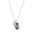 925 Sterling Silver Pendant with Chain with Crystals of Swarovski (N2201MIX1CBD)
