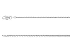 Цепочка с серебра 925 пробы 1.5мм плетение Спига 45см (C1545S), Ювелирные украшения